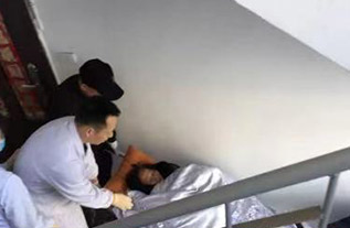 海伦市病人院后返乡