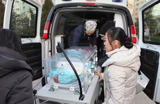 海伦市妇婴监护型护送